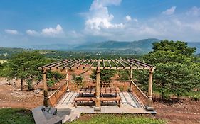 Saffronstays Niramay, Torna-Rajgad - Rustic Pool Villa With A Gazebo And Great Forest Views