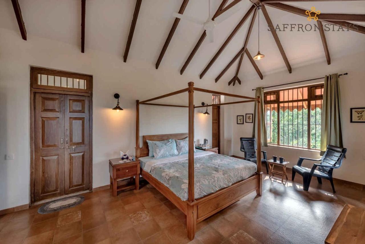 Saffronstays Niramay, Torna-Rajgad - Rustic Pool Villa With A Gazebo And Great Forest Views Marg Asni Exterior photo