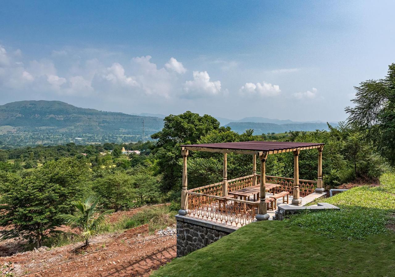 Saffronstays Niramay, Torna-Rajgad - Rustic Pool Villa With A Gazebo And Great Forest Views Marg Asni Exterior photo